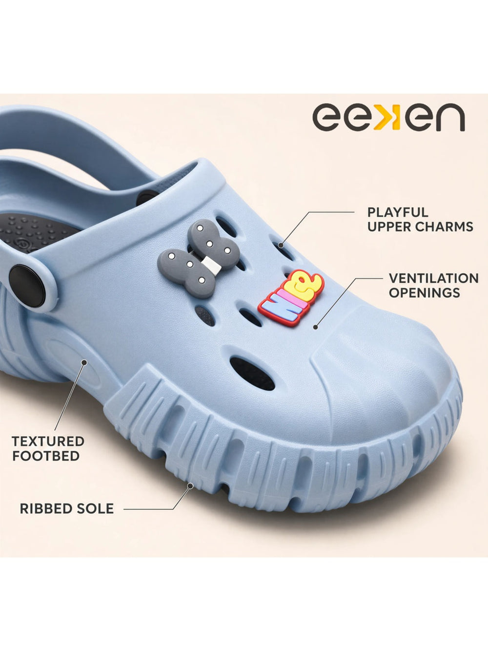 Paragon Eeken Women Casual Comfortable Ventilated Clogs for Daily Outdoor Wear