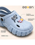 Paragon Eeken Women Casual Comfortable Ventilated Clogs for Daily Outdoor Wear