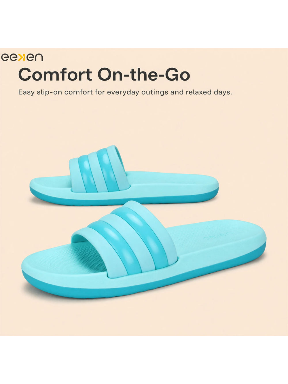 Paragon Eeken Women Casual Comfortable Sliders for Daily Outdoor Relaxed Wear