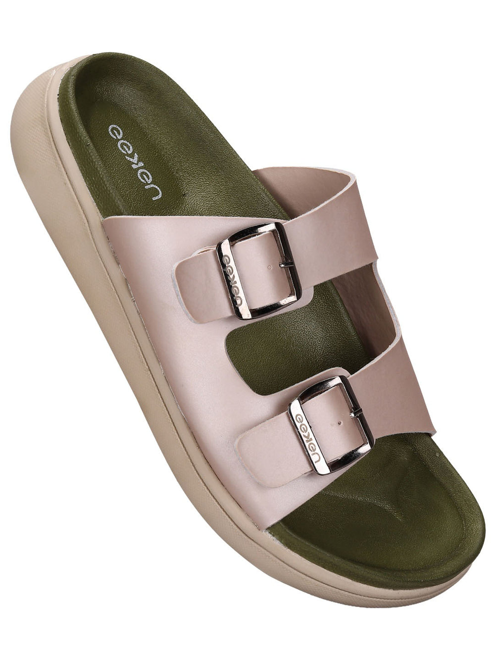 Paragon Eeken Women Casual Comfortable Buckle Slip on Sandals for Outdoor Wear