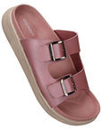 Paragon Eeken Women Casual Comfortable Buckle Slip on Sandals for Outdoor Wear