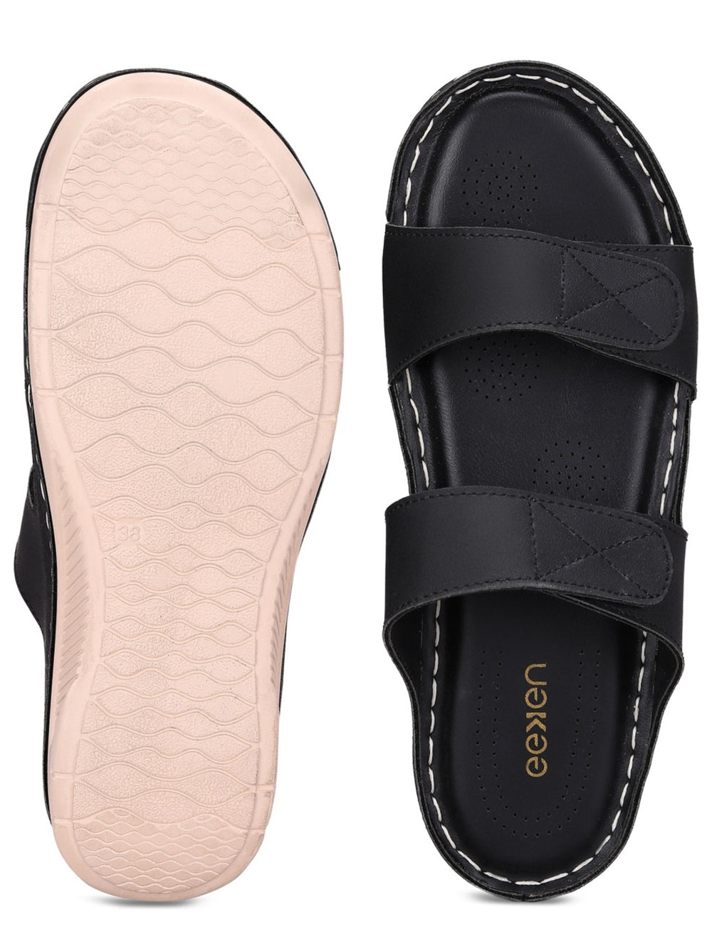Paragon Eeken Women Casual Comfortable Velcro Strap Sandals for Outdoor Wear