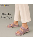 Paragon Eeken Women Casual Comfortable Velcro Strap Sandals for Outdoor Wear