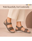 Paragon Eeken Women Casual Comfortable Adjustable Strap Sandals for Walking