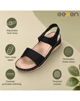 Paragon Eeken Women Casual Comfortable Adjustable Strap Sandals for Walking