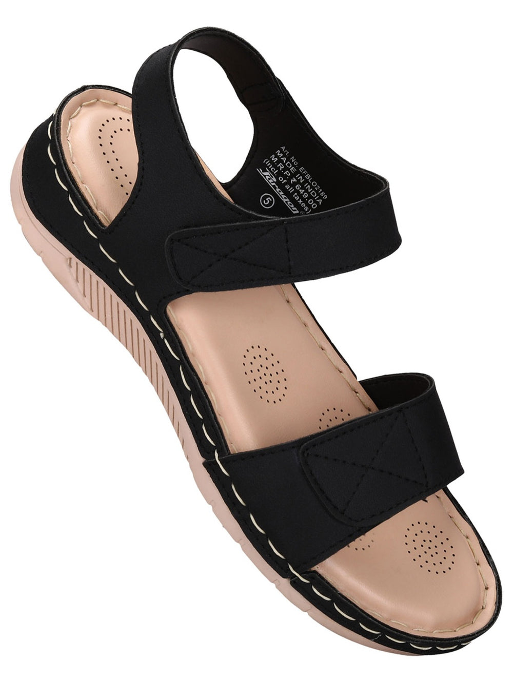 Paragon Eeken Women Casual Comfortable Adjustable Strap Sandals for Walking