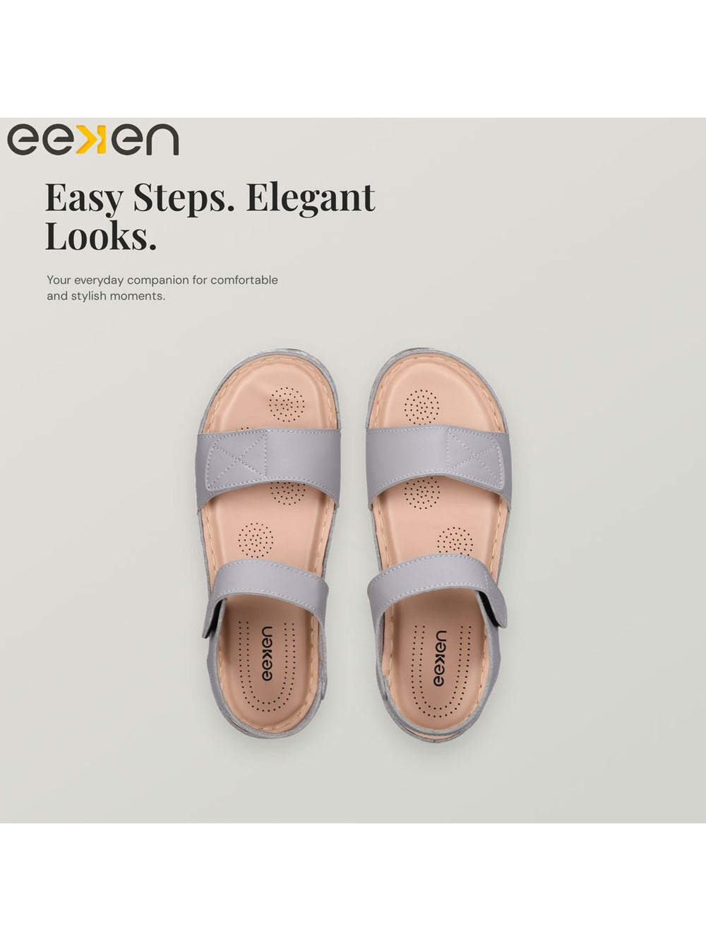 Paragon Eeken Women Casual Comfortable Adjustable Strap Sandals for Walking