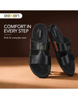 Paragon Eeken Men Casual Comfortable Two Strap Slip on Sandals for Daily Wear