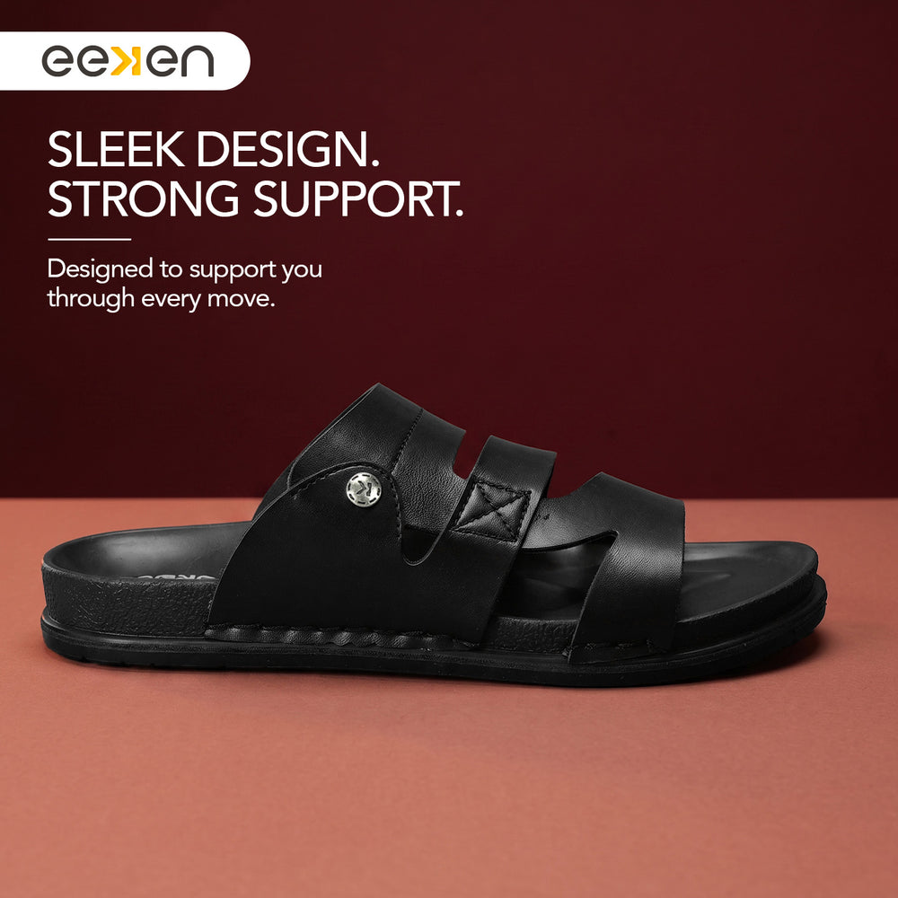Paragon Men's Casual Sandals | Soft Cushion Sole | Light &amp; Flexible