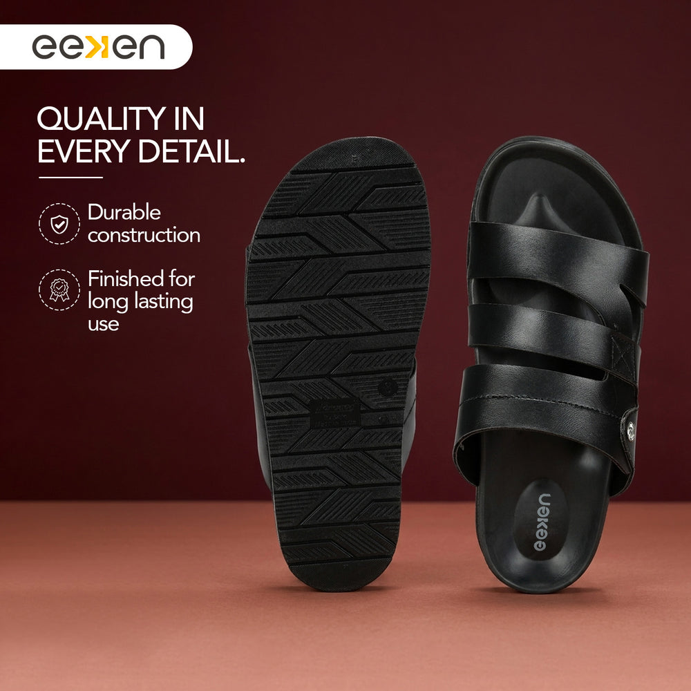 Paragon Men's Casual Sandals | Soft Cushion Sole | Light &amp; Flexible