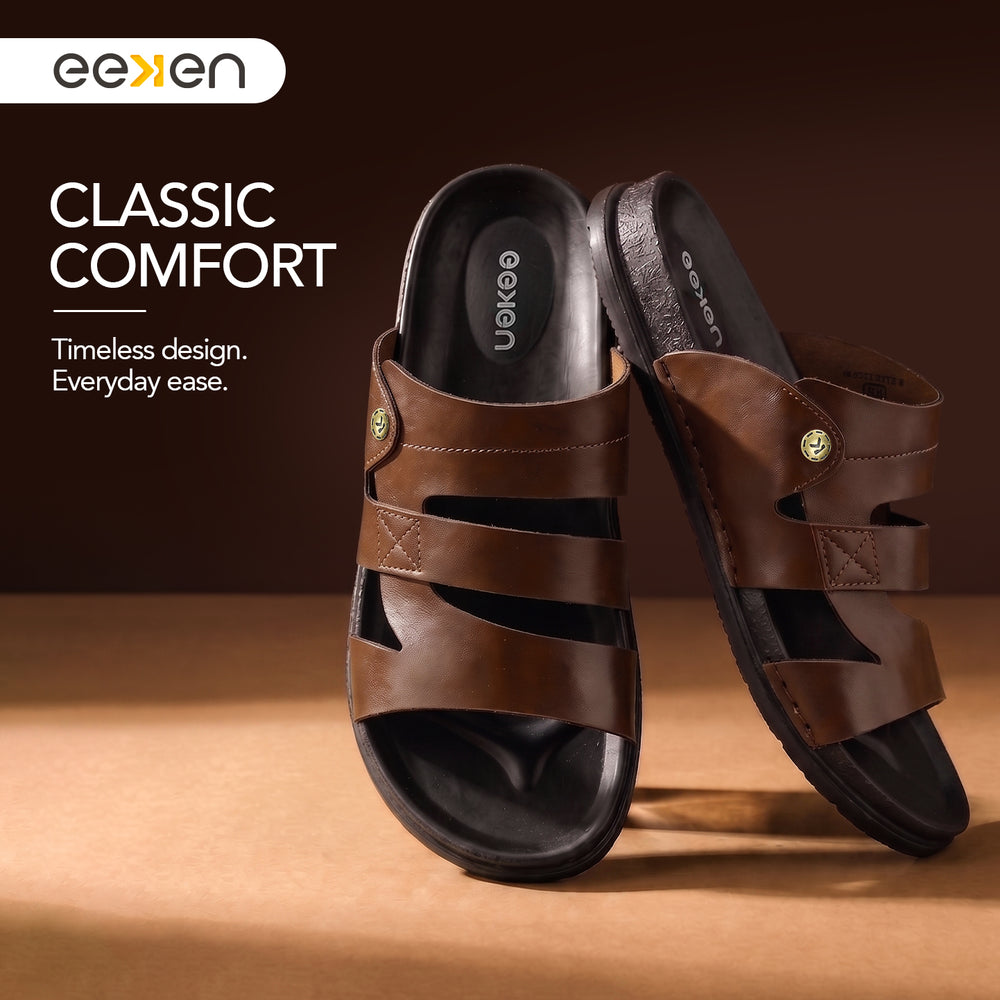 Paragon Men's Casual Sandals | Soft Cushion Sole | Light &amp; Flexible