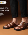 Paragon Men's Casual Sandals | Soft Cushion Sole | Light & Flexible