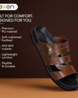 Paragon Men's Casual Sandals | Soft Cushion Sole | Light & Flexible