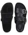 Paragon Eeken Men Casual Comfortable Double Buckle Slip on Sandals for Daily Wear