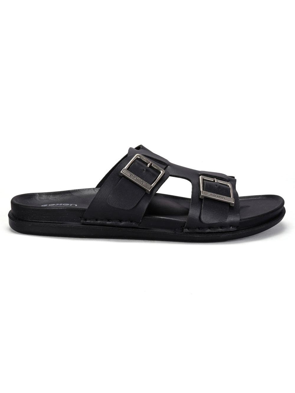 Paragon Eeken Men Casual Comfortable Double Buckle Slip on Sandals for Daily Wear