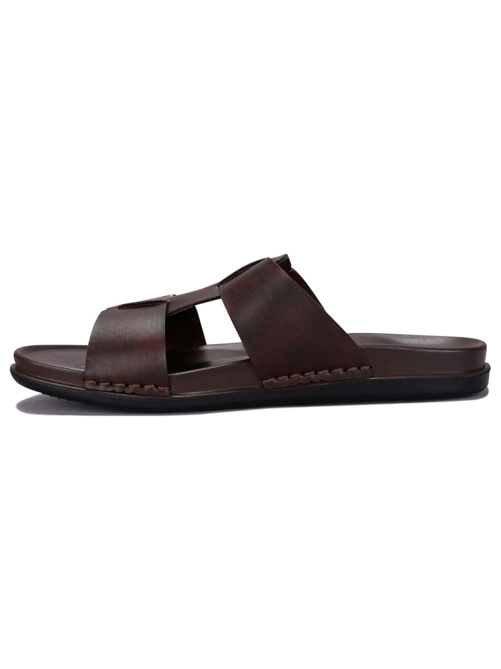 Paragon Eeken Men Casual Comfortable Double Buckle Slip on Sandals for Daily Wear