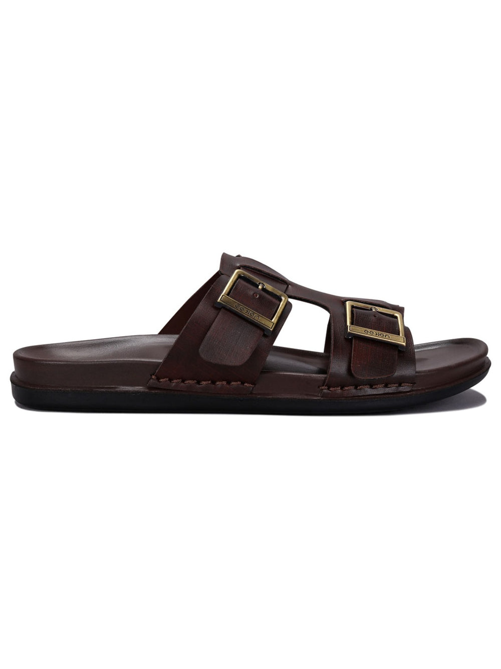 Paragon Eeken Men Casual Comfortable Double Buckle Slip on Sandals for Daily Wear