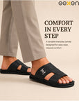 Paragon Eeken Men Casual Comfortable Buckle Slip on Sandals for Daily Outdoor Wear