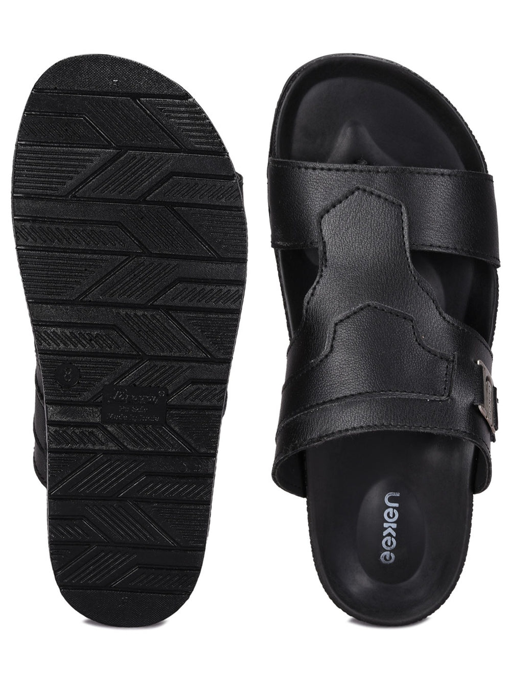 Paragon Eeken Men Casual Comfortable Buckle Slip on Sandals for Daily Outdoor Wear