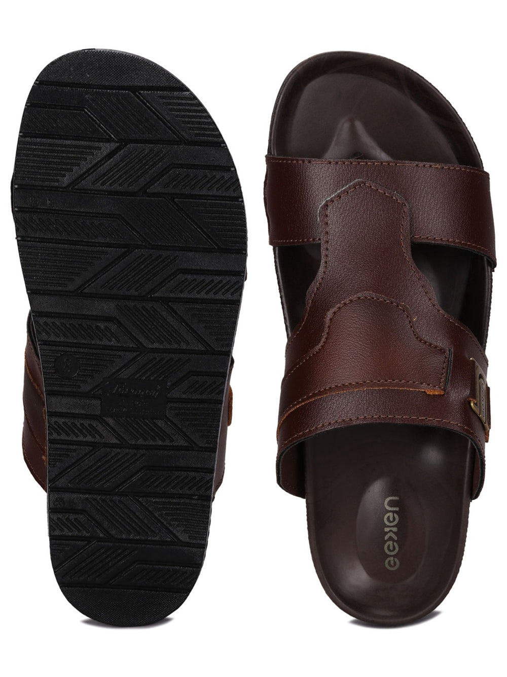Paragon Eeken Men Casual Comfortable Buckle Slip on Sandals for Daily Outdoor Wear