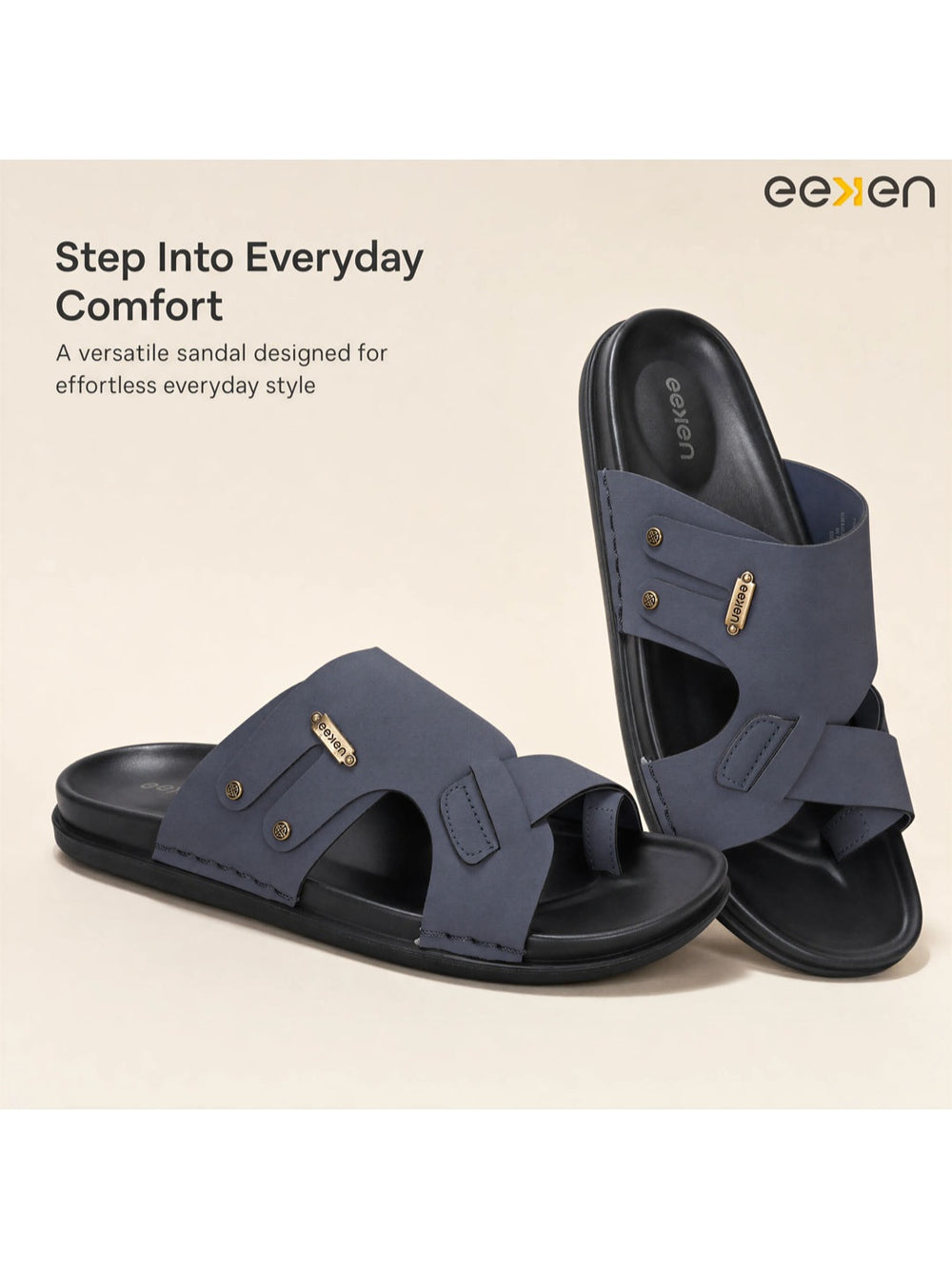 Paragon Eeken Men Casual Comfortable Toe Ring Sandals for Daily Outdoor Wear