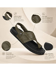 Paragon Eeken Men Casual Comfortable Back Strap Sandals for Daily Outdoor Wear