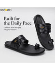 Paragon Eeken Men Ethnic Casual Comfortable Toe Ring Sandals for Daily Wear