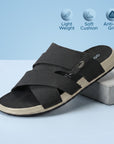 Paragon Men’s Slip-On Sandals | Stylish & Lightweight with Synthetic Upper