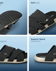 Paragon Men’s Slip-On Sandals | Stylish & Lightweight with Synthetic Upper