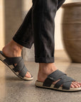 Paragon Men’s Slip-On Sandals | Stylish & Lightweight with Synthetic Upper