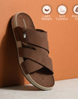 Paragon Men’s Slip-On Sandals | Stylish & Lightweight with Synthetic Upper