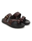Eeken Men Comfort Sandals Double Buckle Leightweight Slip On for Casual Daily use