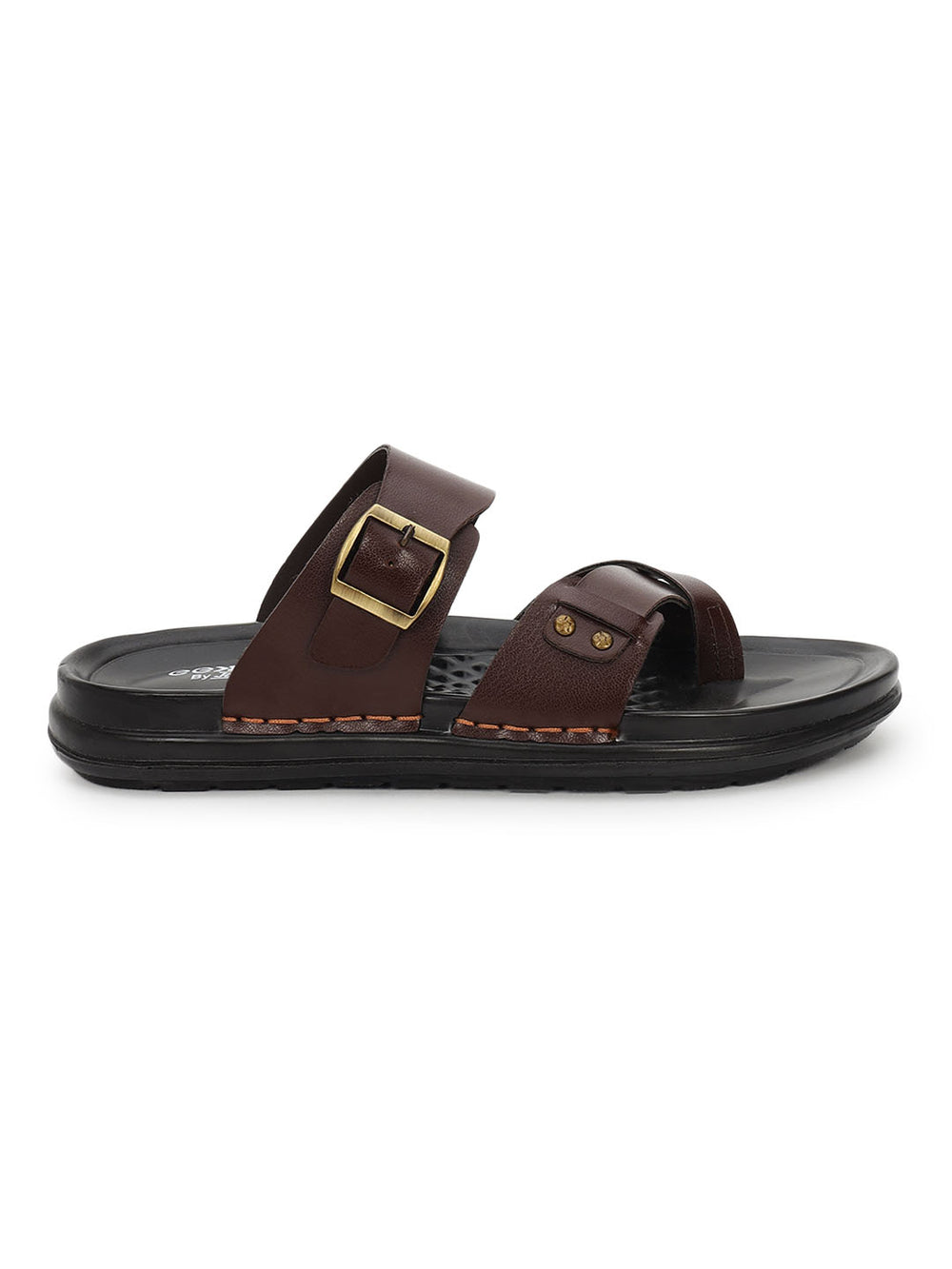 Eeken Men Comfort Sandals Double Buckle Leightweight Slip On for Casual Daily use