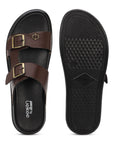 Eeken Men Comfort Sandals Double Buckle Easy Wear Slip On for Casual Daily use