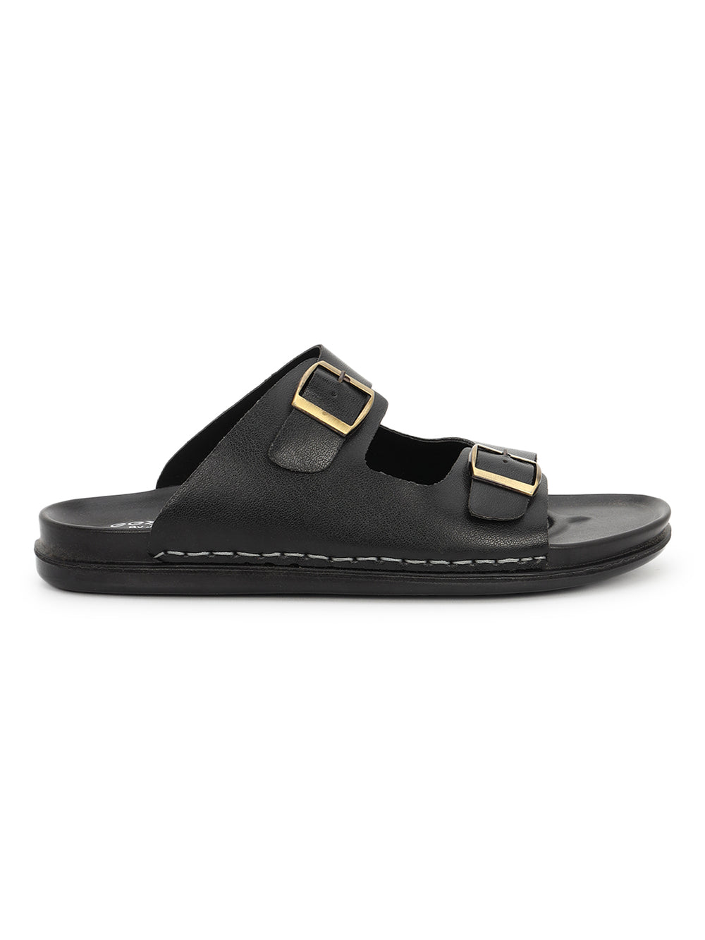 Eeken Men Sandals Comfortable Dual Buckle for Daily Casual and Outdoor Use