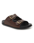 Eeken Men Sandals Comfortable Dual Buckle for Daily Casual and Outdoor Use