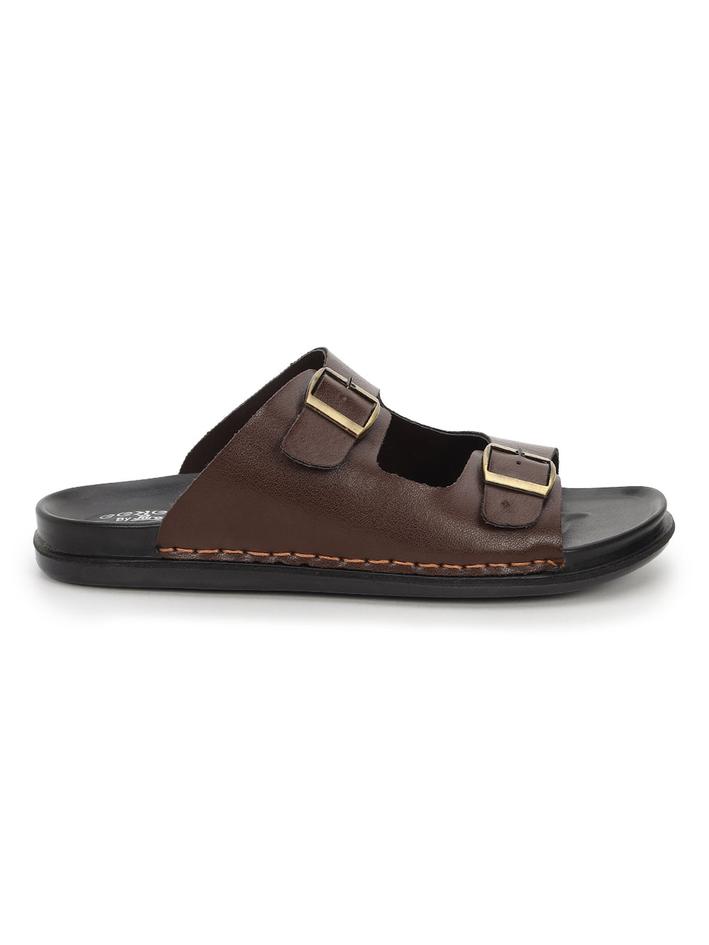Eeken Men Sandals Comfortable Dual Buckle for Daily Casual and Outdoor Use