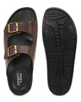 Eeken Men Sandals Comfortable Dual Buckle for Daily Casual and Outdoor Use