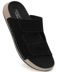 Eeken Men Sandals Comfortable Easy Slip On Velcro Strap for Daily Use