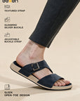 Eeken Men Sandals Comfortable Dual Strap Adjustable Buckle for Daily Casual and Outdoor Use