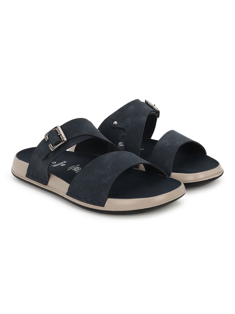 Eeken Men Sandals Comfortable Dual Strap Adjustable Buckle for Daily Casual and Outdoor Use