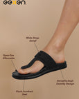 Eeken Men Casual Sandals Comfortable Footbed | Toe Post Slip On | Premium|Lightweight for Daily Use | Slip Resistent | Water repellent