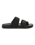 Eeken Men Casual Sandals Soft Footbed | Toe Ring Buckle Strap Slip On | Sleek Dual Strap styling for Daily Outdoor Use