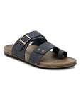 Eeken Men Casual Sandals Soft Footbed | Toe Ring Buckle Strap Slip On | Sleek Dual Strap styling for Daily Outdoor Use