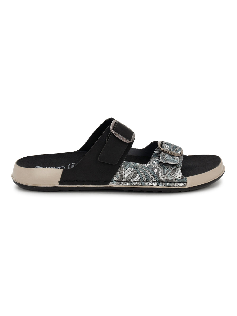 Eeken Women Sandals Dual Buckle Lightweight Stylish Daily Wear
