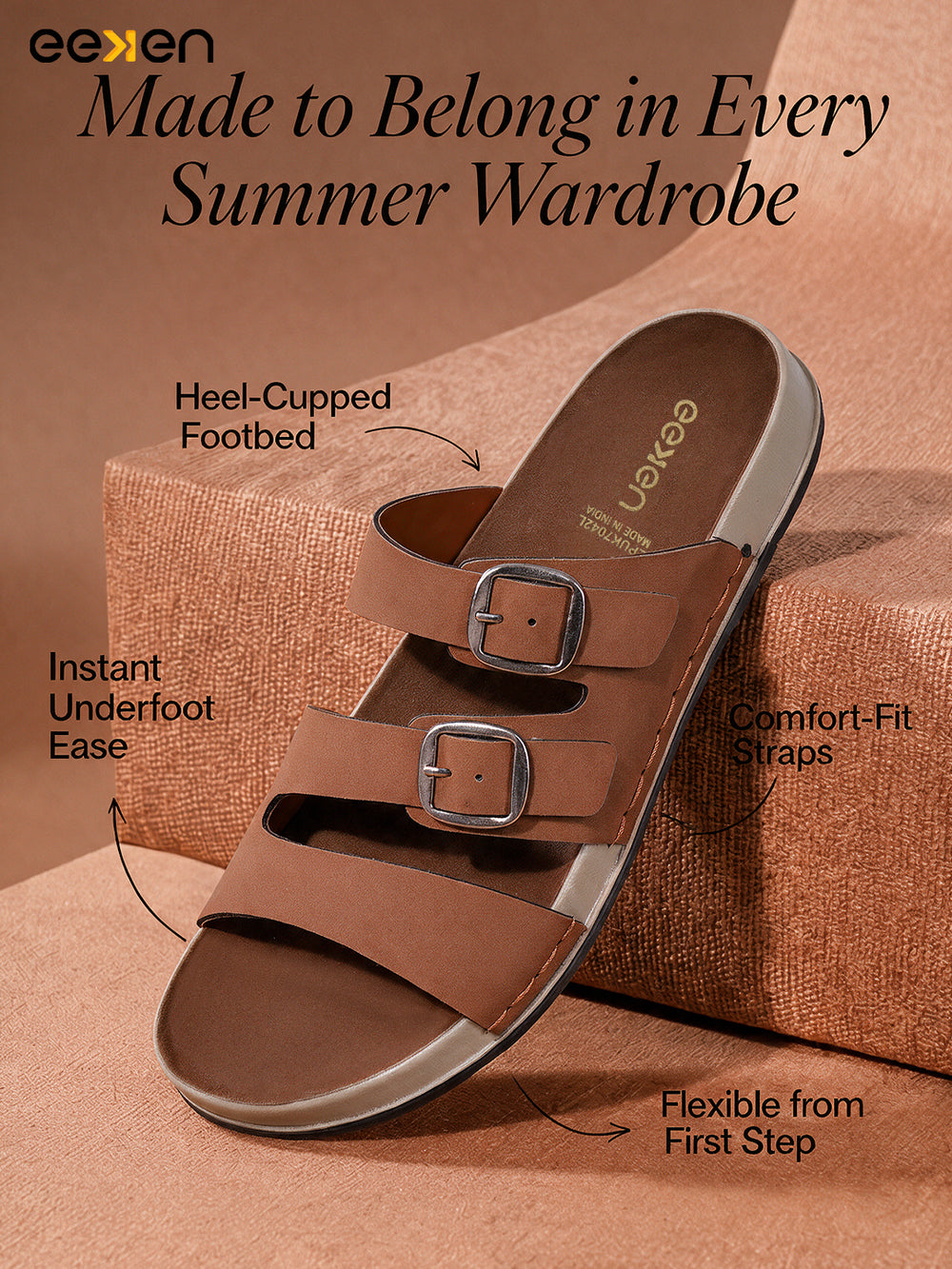Eeken Women Sandals Stylish Comfortable Lightweight for Daily Use