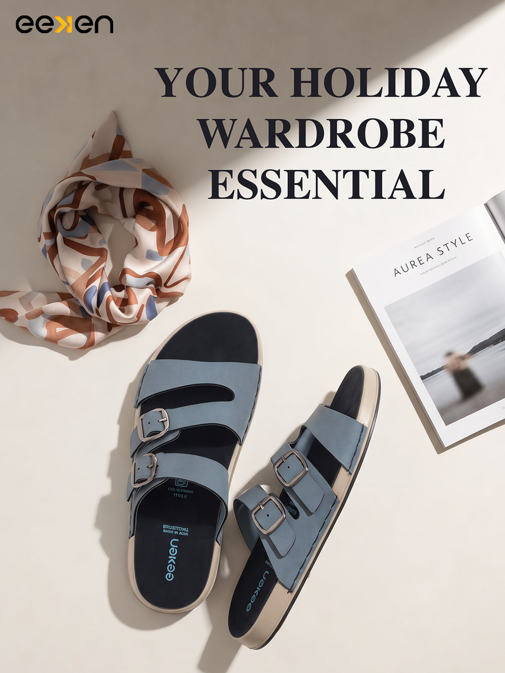 Eeken Women Sandals Stylish Comfortable Lightweight for Daily Use