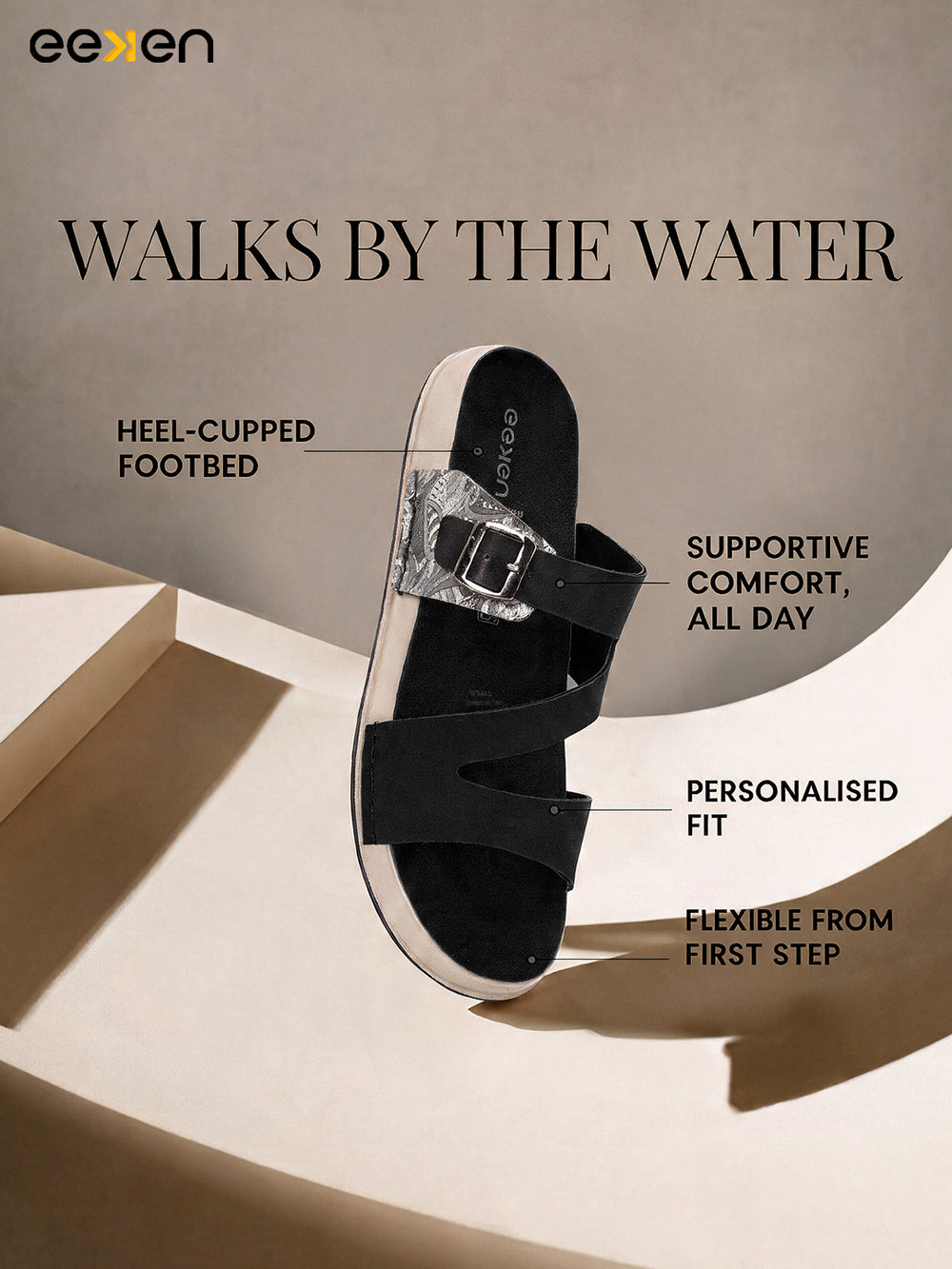 Eeken Women Sandals Comfortable Casual Stylish and Lightweight For Daily Use