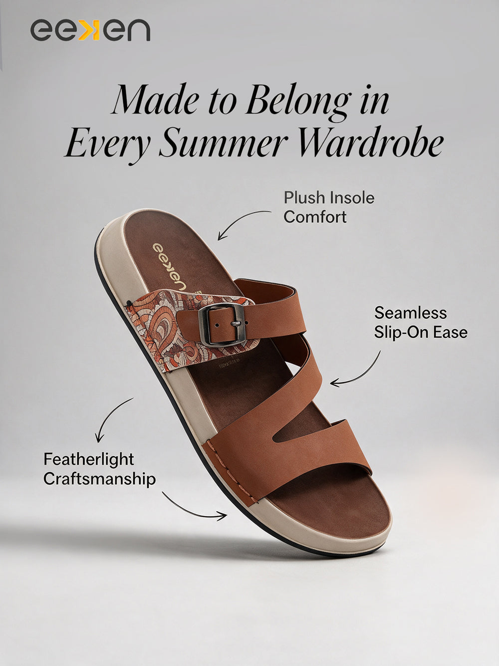 Eeken Women Sandals Comfortable Casual Stylish and Lightweight For Daily Use