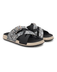 Eeken Women Lightweight Stylish Cross Strap Sandals